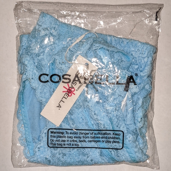 NWT Cosabella Racie bralette - Crystal Blue - Picture 5 of 6